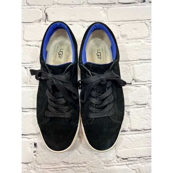 Authentic Rugged Company Shoes - UGG Black Suede Sneakers size 8.5
